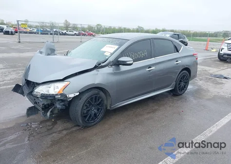2015 Nissan Sentra Sr z USA, uszkodzony, nr VIN 3N1AB7AP1FY342948